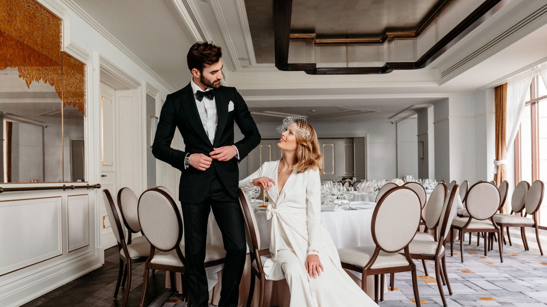 Wedding in Hotel Bristol, Warsaw